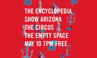 Poster for The Encyclopedia Show Arizona.