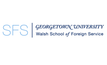 Banner logo for Georgetown School of Foreign Service.