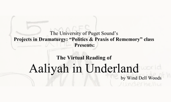 Aaliyah in Underland promotion.