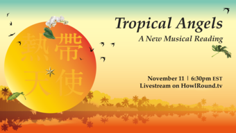 Tropical Angels A New Musical Reading poster.