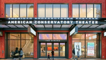 The facade of the American Conservatory Theater.