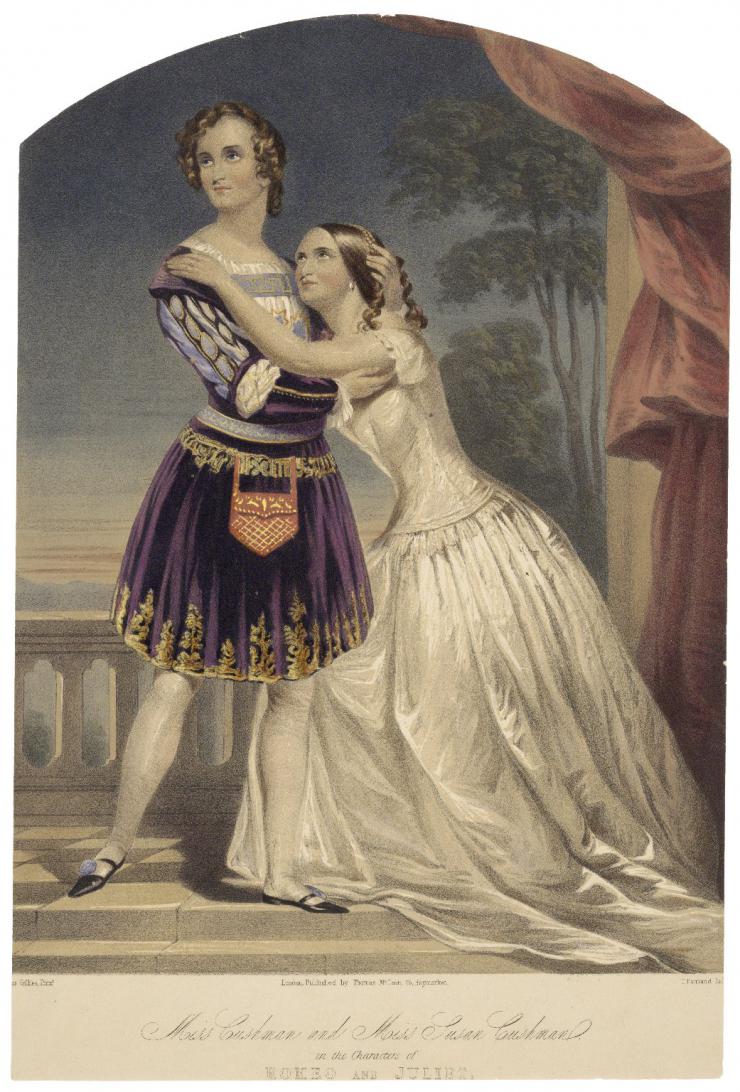 Illustration of two people embracing