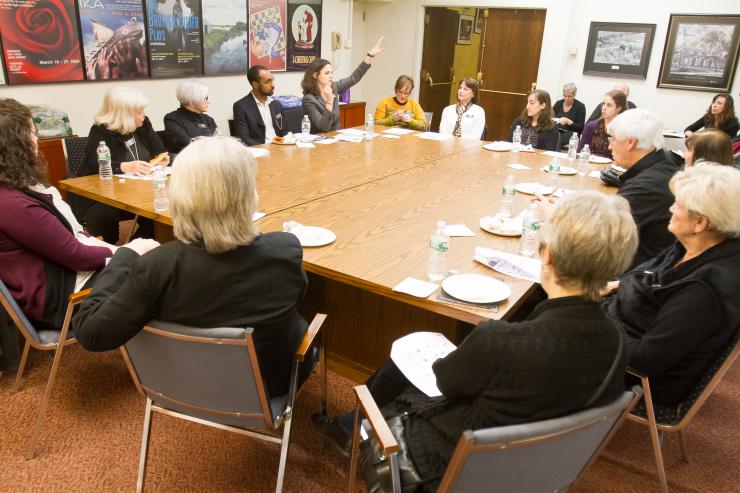 a board meeting