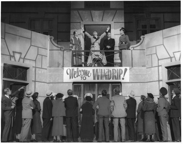 vintage photo of theater production