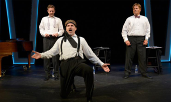Photo from the play Baritones Unbound.