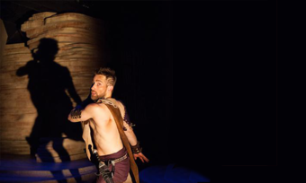 Photo from a production of Gilgamesh.
