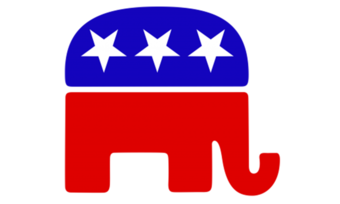 The Republican elephant.