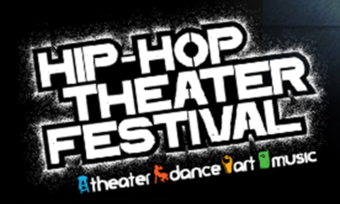 A logo for the Hip Hop Theatre Festival.