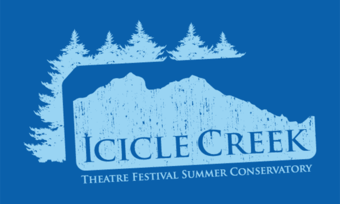 A logo that reads "Icicle Creek Theater Festival Summer Conservatory."