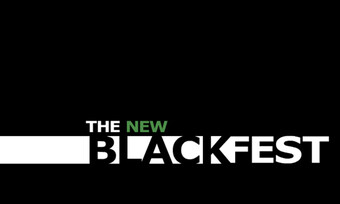 A logo that reads "the new black fest".