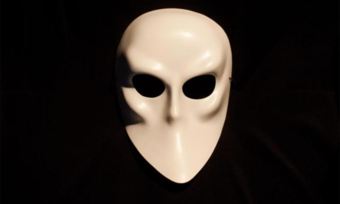 A mask from Sleep No More.