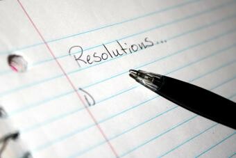 A list of resolutions.