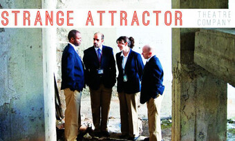 Event banner ad for Strange Attractor.