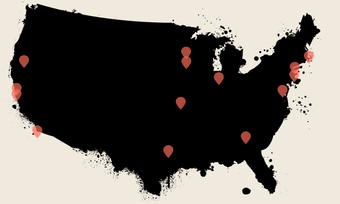 a map of nprp residencies