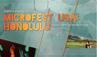 Event banner ad for Microfest USA: Honolulu.