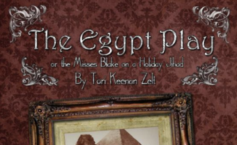 Event banner ad for The Egypt Play.