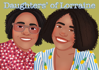 daughters of lorraine podcast logo