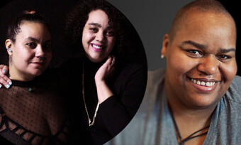 hosts adrienne maree brown and Autumn Brown with moderator Toshi Reagon
