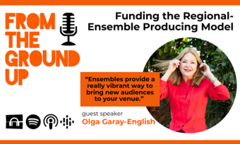 From the Ground Up Podcast image featuring Olga Garay-English