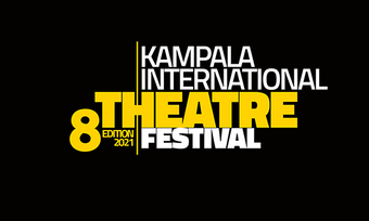 Kampala International Theatre Festival logo.