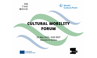 Cultural Mobility Forum event poster.