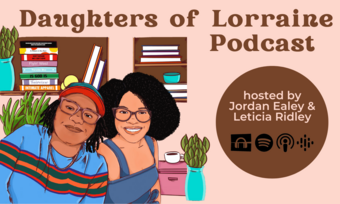 Daughters of Lorraine podcast poster.