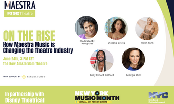 event poster for on the rise.