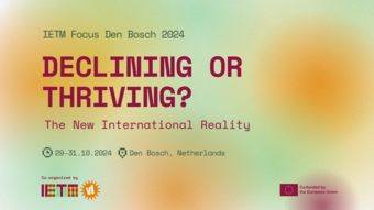 IETM Den Bosch event poster.