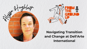 A promotional graphic for From The Ground Up Featuring Alyssa Hughlett