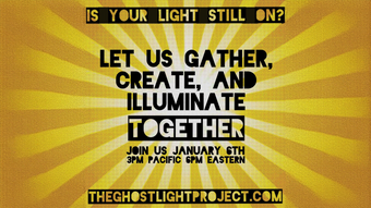 The Ghost Light Project event image for Monday 6 January.