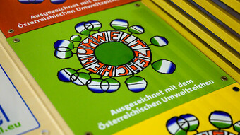 Image of the Austrian Ecolabel. 