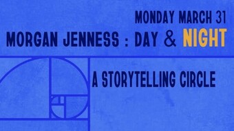 event poster for morgan jenness' memorial day and night.