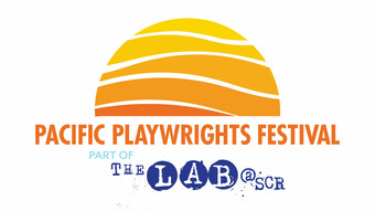 event poster for the pacific playwrights festival 2025.