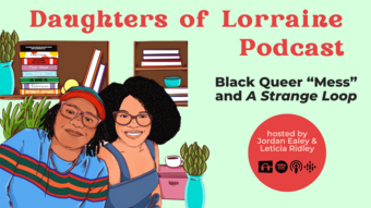A promotional graphic for Daughters of Lorraine.