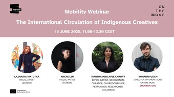 Indigenous Webinar event poster.