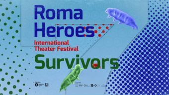 event poster for the seventh international roma heroes festival 2025.