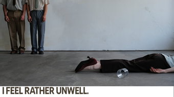 poster for i feel rather unwell.