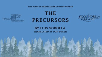 event poster for the precursors performance.