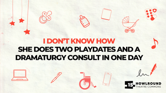 A promotional graphic for I Don't Know How They Do It
