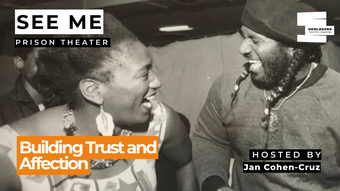 A promotional graphic for See Me: Prison Theatre