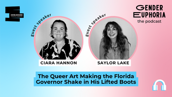 A promotional graphic for Gender Euphoria.