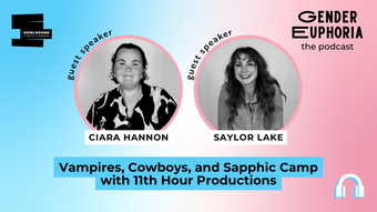 A promotional graphic for Gender Euphoria.