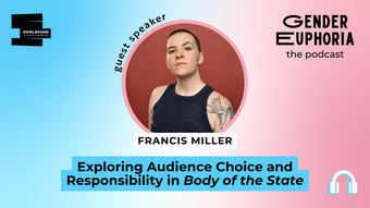 A promotional graphic for Gender Euphoria.