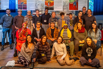 A candid photo of participants.