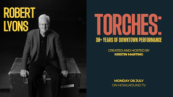 conversation with Robert Lyons event teaser graphic.