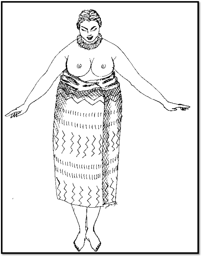 illustration of a woman
