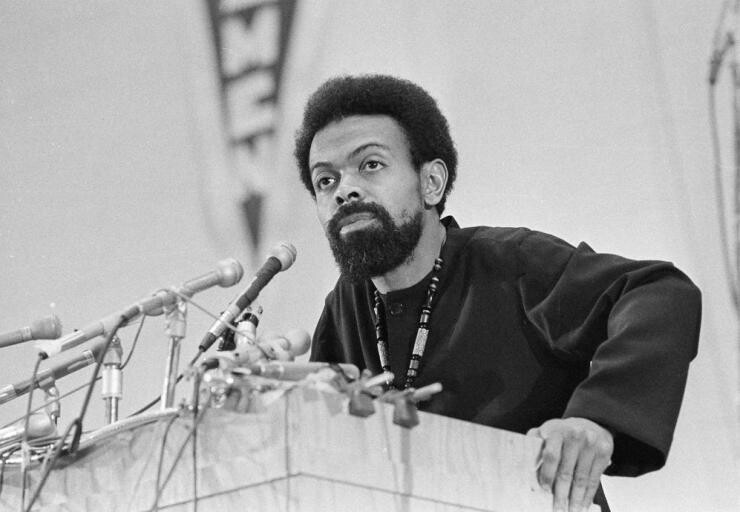 Portrait of Amiri Baraka.