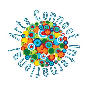 Round multicolored logo