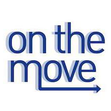 On the Move's logo.