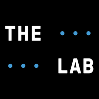 the lab black and white logo